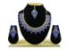 Picture of Beauteous Steel Blue Necklace Set