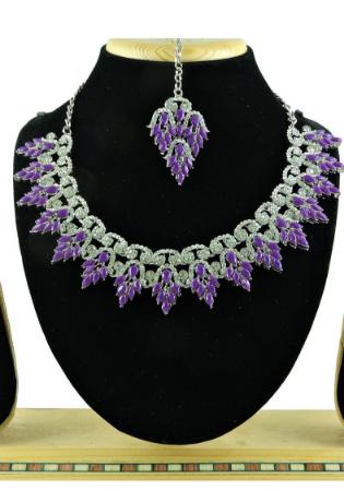 Picture of Ideal Purple Necklace Set