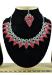 Picture of Pretty Red Necklace Set