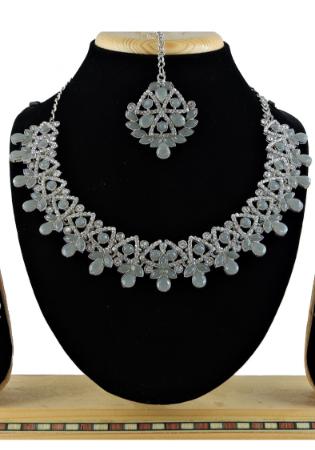 Picture of Marvelous Light Slate Grey Necklace Set