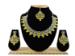 Picture of Nice Yellow & Khaki Necklace Set