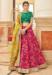 Picture of Grand Silk Deep Pink Lehenga Choli