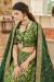 Picture of Statuesque Silk Dark Olive Green Lehenga Choli