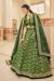 Picture of Statuesque Silk Dark Olive Green Lehenga Choli