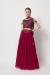 Picture of Comely Georgette Dark Red Lehenga Choli