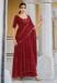 Picture of Elegant Georgette Maroon Anarkali Salwar Kameez