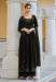 Picture of Pretty Georgette Black Anarkali Salwar Kameez