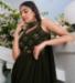 Picture of Resplendent Georgette Black Readymade Salwar Kameez