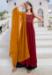 Picture of Sublime Georgette Maroon Readymade Salwar Kameez