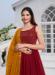 Picture of Sublime Georgette Maroon Readymade Salwar Kameez