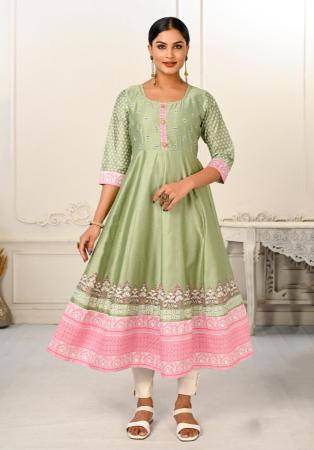 Picture of Amazing Cotton Tan Kurtis & Tunic