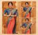 Picture of Ravishing Silk Chocolate Saree