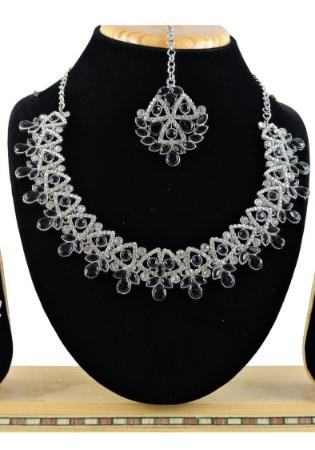 Picture of Pretty Black Necklace Set