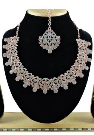 Picture of Charming Grey Necklace Set