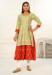 Picture of Pleasing Cotton Dark Khaki Kurtis & Tunic