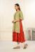 Picture of Pleasing Cotton Dark Khaki Kurtis & Tunic