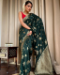 Picture of Wonderful Silk Dark Slate Grey Saree