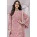 Picture of Georgette Rosy Brown Straight Cut Salwar Kameez