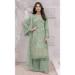 Picture of Georgette Dark Sea Green Straight Cut Salwar Kameez