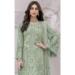 Picture of Georgette Dark Sea Green Straight Cut Salwar Kameez