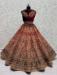 Picture of Shapely Silk Maroon Lehenga Choli