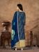 Picture of Cotton Midnight Blue Straight Cut Salwar Kameez