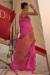 Picture of Well Formed Satin Hot Pink Saree