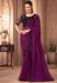 Picture of Taking Georgette & Silk Purple Saree