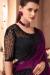 Picture of Taking Georgette & Silk Purple Saree