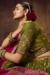 Picture of Splendid Organza Olive Drab Lehenga Choli