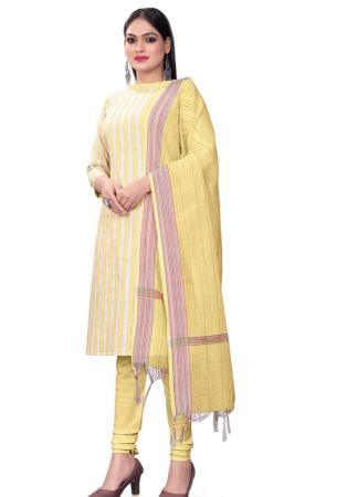 Picture of Splendid Cotton Wheat Straight Cut Salwar Kameez