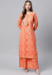 Picture of Shapely Rayon Sandy Brown Kurtis & Tunic