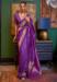 Picture of Exquisite Silk Purple Saree