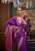 Picture of Exquisite Silk Purple Saree