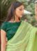 Picture of Enticing Satin Dark Khaki Saree