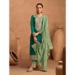 Picture of Lovely Silk Teal Straight Cut Salwar Kameez