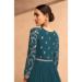 Picture of Georgette Dark Slate Grey Anarkali Salwar Kameez