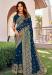 Picture of Grand Georgette Navy Blue Saree