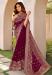 Picture of Amazing Georgette Maroon Saree