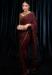 Picture of Pleasing Georgette Maroon Saree