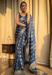 Picture of Appealing Silk Midnight Blue Saree