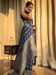 Picture of Appealing Silk Midnight Blue Saree