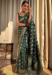 Picture of Beauteous Silk Sea Green Saree