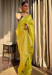 Picture of Appealing Silk Chartreuse Saree