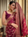 Picture of Sublime Silk Maroon Saree