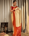 Picture of Magnificent Silk Burly Wood Saree