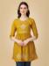 Picture of Statuesque Rayon Golden Rod Kurtis & Tunic