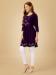 Picture of Admirable Rayon Navy Blue Kurtis & Tunic