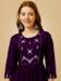 Picture of Admirable Rayon Navy Blue Kurtis & Tunic