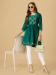 Picture of Lovely Rayon Medium Sea Green Kurtis & Tunic